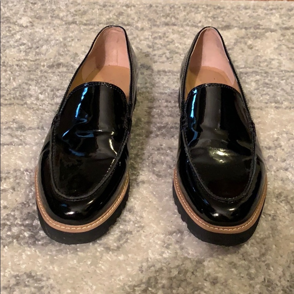 Franco Sarto Patent leather loafers